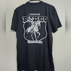 Taco Tuesday Men's Small Black "Downtown Rodeo" Los Angeles,CA. Graphic T-Shirt